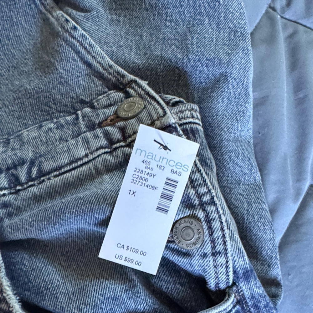 Silver Jeans Classic Blue Denim overalls - Picture 4 of 12